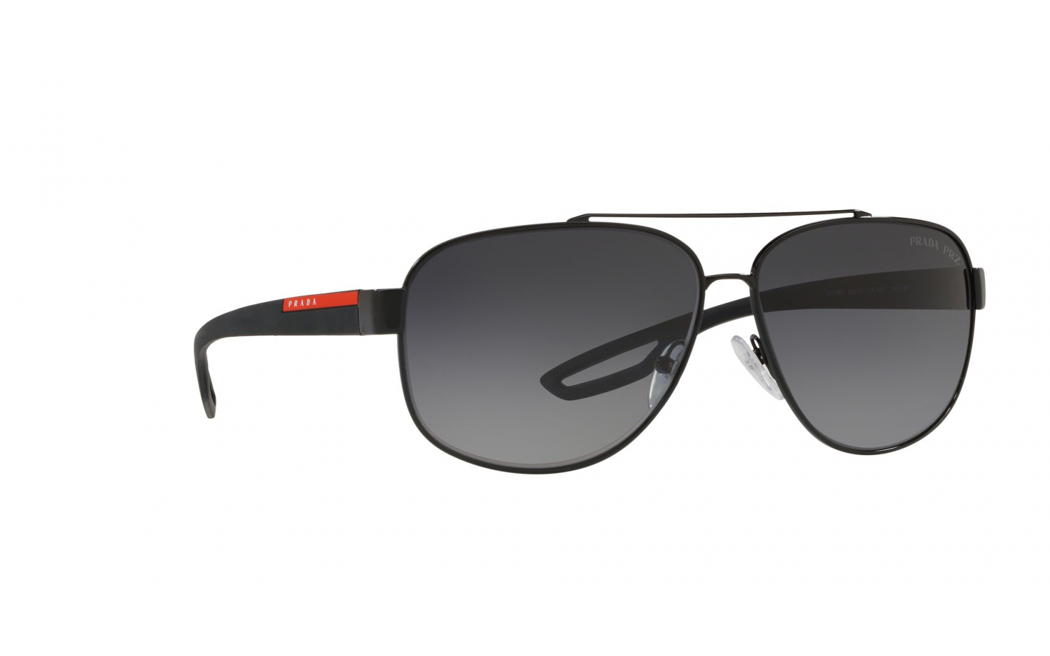 Prada Linea Rossa LJ SILVER PS58QS 1AB5W1 63 Sunglasses Glasses