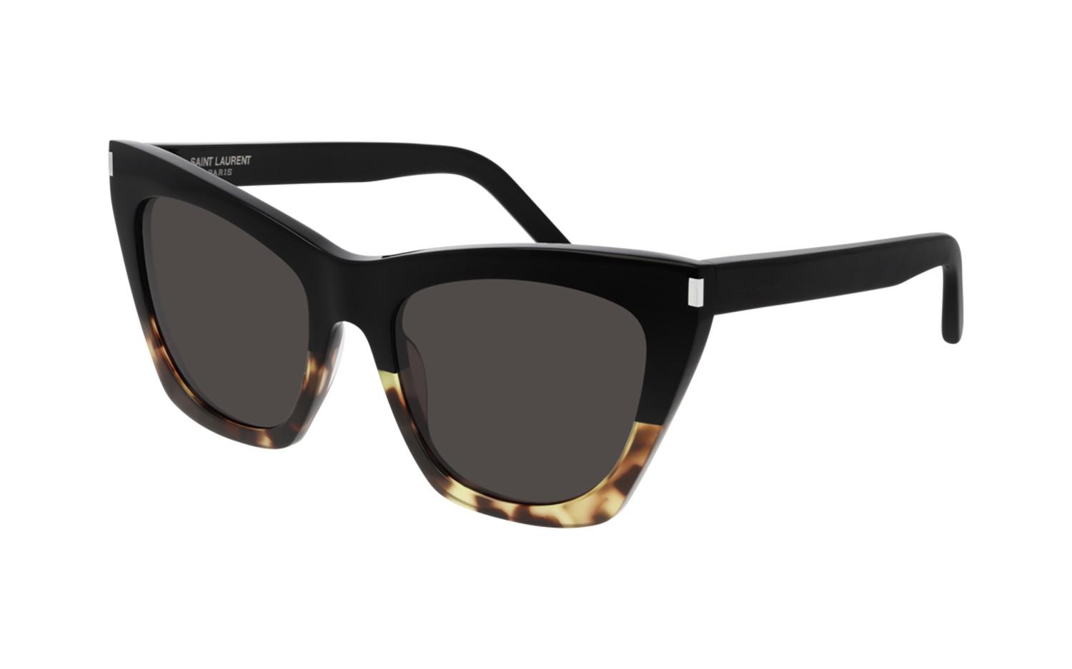 SL 214 Kate Cat Eye Sunglasses in White - Saint Laurent