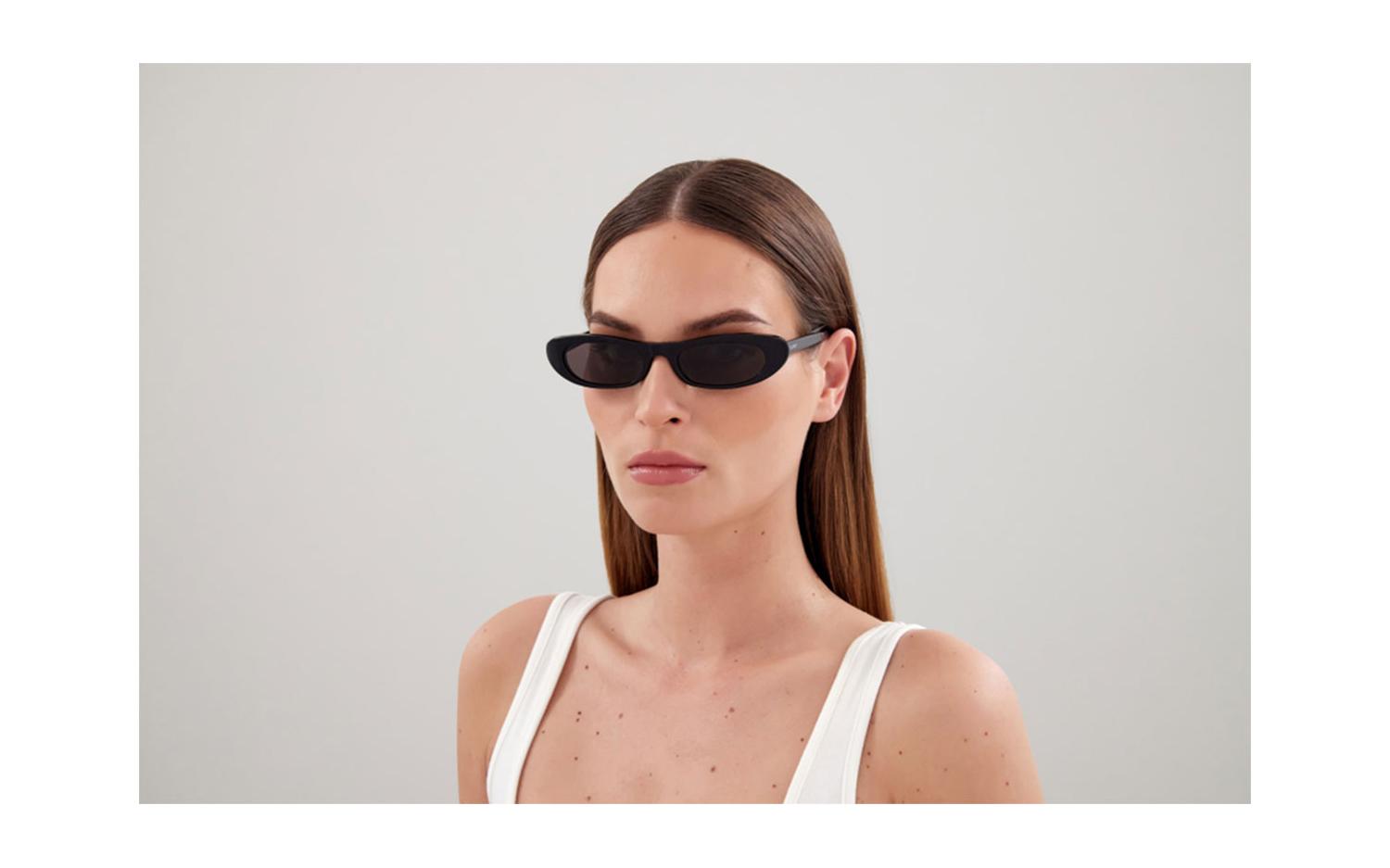 Saint Laurent SL 557 SHADE 001 53 Sunglasses | Glasses Station