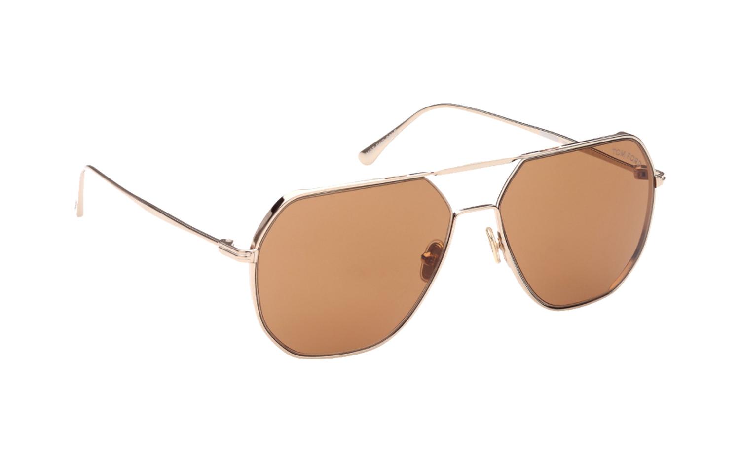 Tom ford hexagonal sunglasses on sale