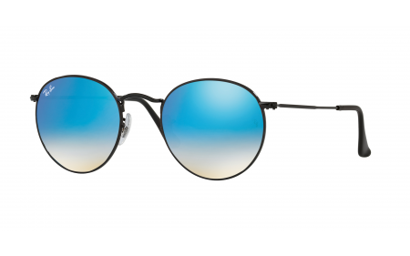 Ray Ban Round Metal RB3447 002 4O 50 Prescription Sunglasses Glasses Station