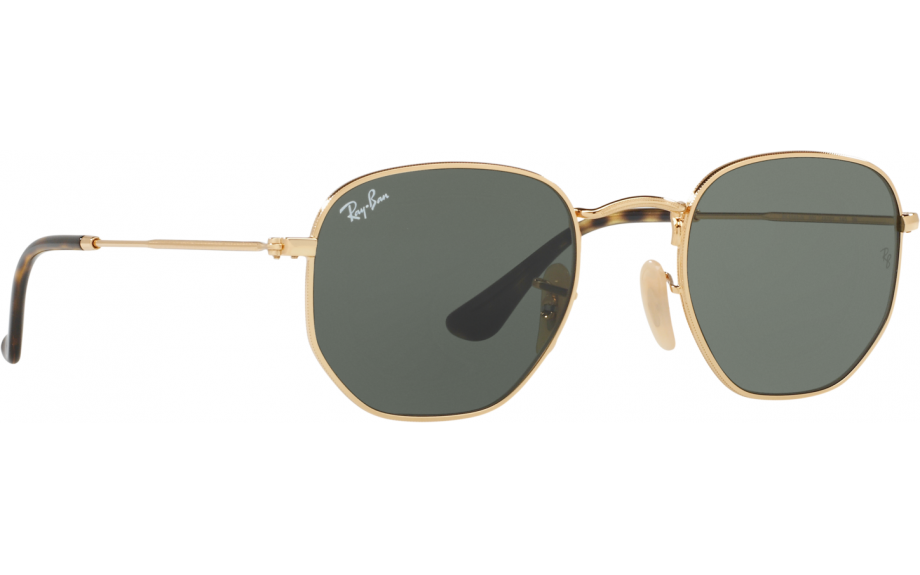 Ray Ban Hexagonal RB3548N 001 48 Sunglasses Glasses Station